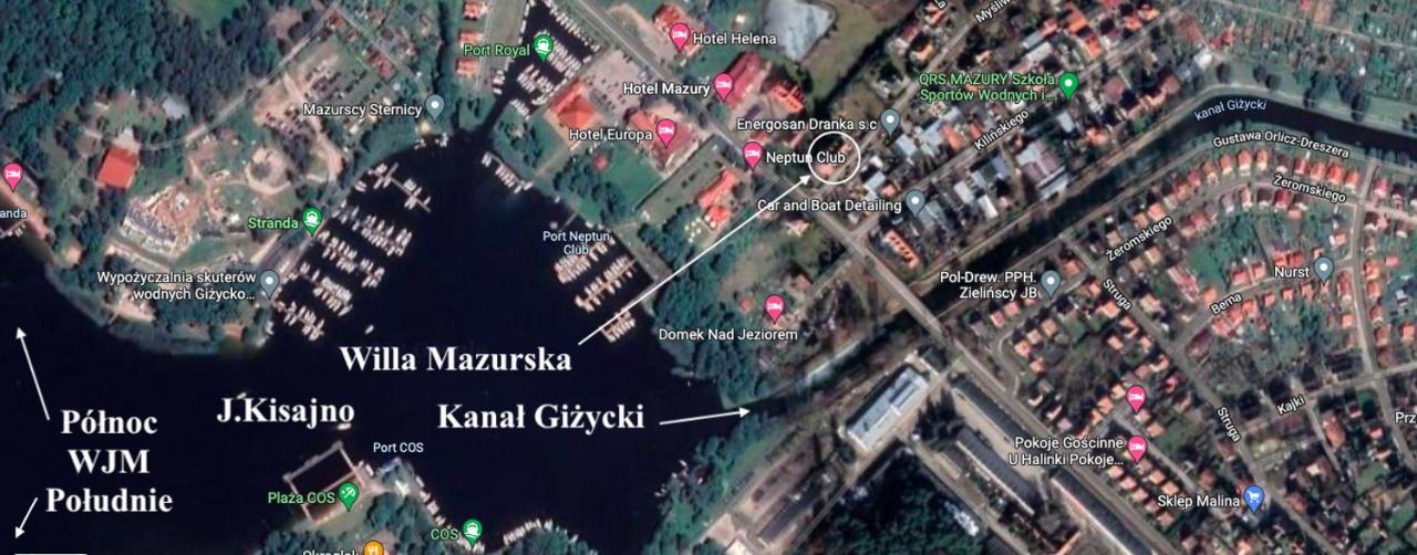 Apartament Willa Mazurska 5 Gizycko Bagian luar foto